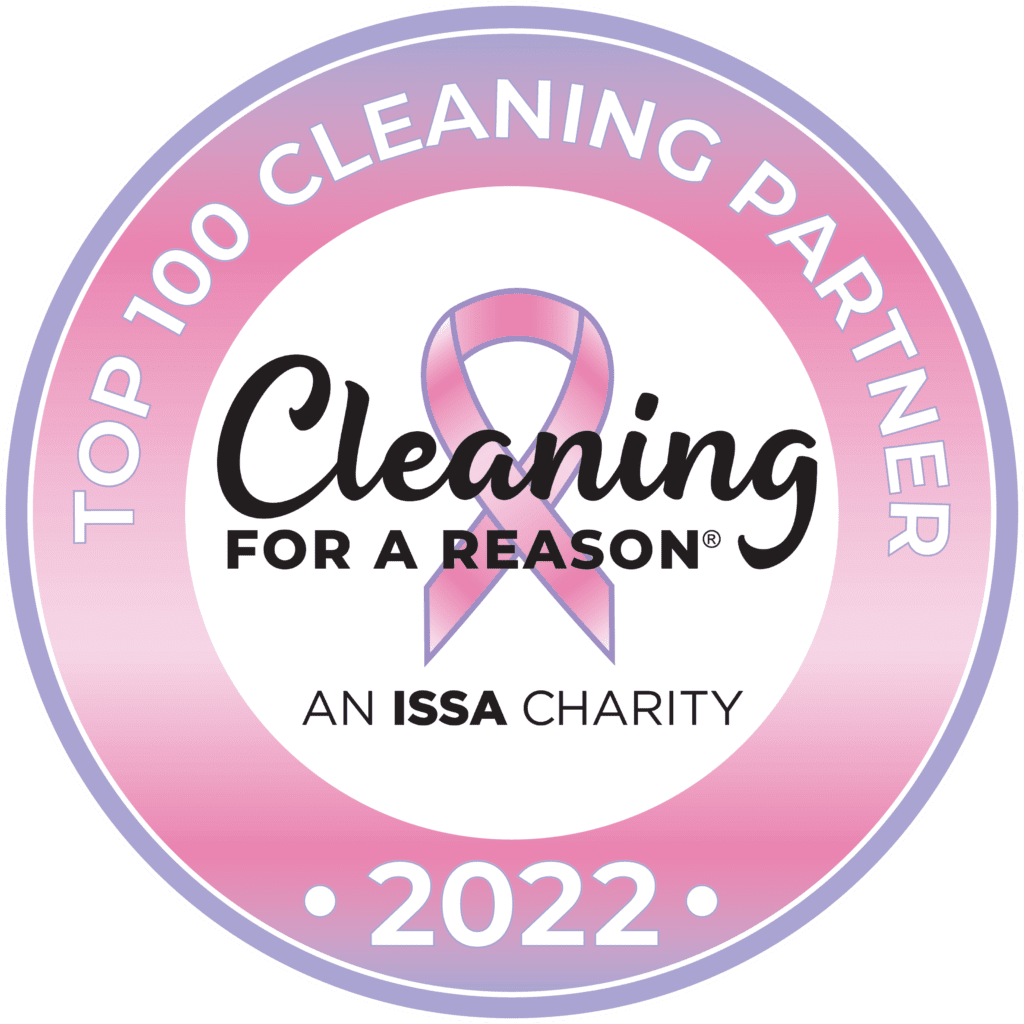Proud to Be a Cleaning For A Reason Top 100 Cleaning Partner Top Mops